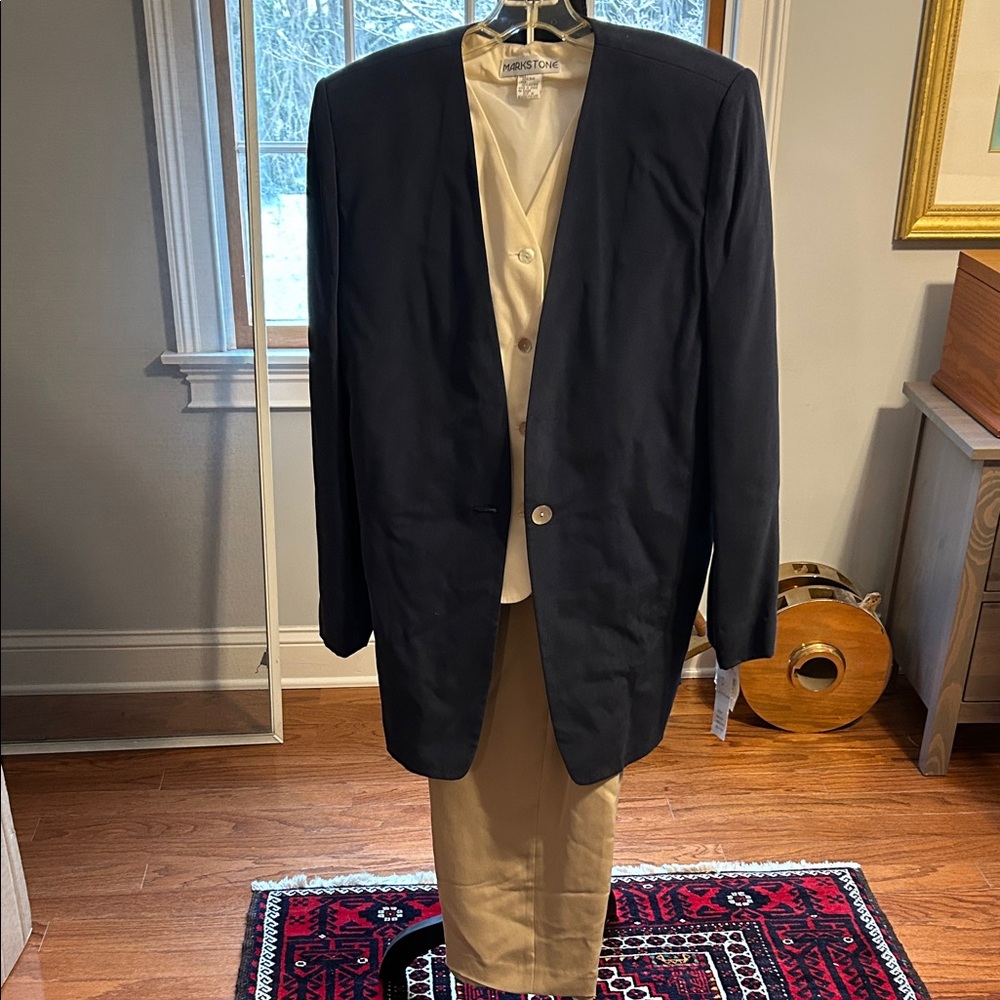 Hart Schaffner Marx Black Blazer